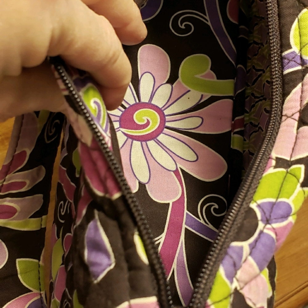 Vera Bradley Retired Floral Bag Purse Ex Condition - Picture 9 of 10